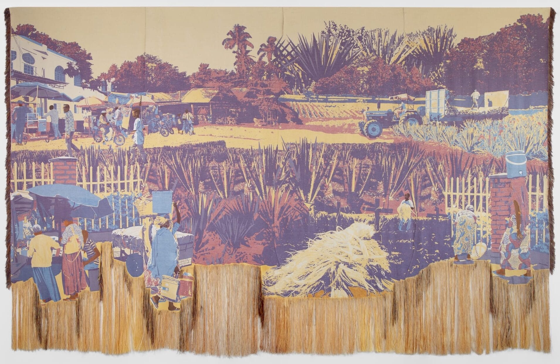 Jacquard Weavings by Malaika Temba Explore Material, Community, and Global Trade